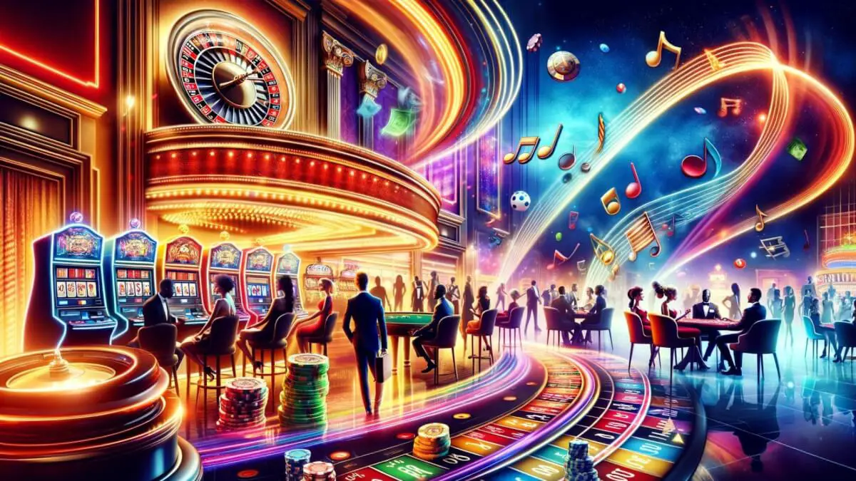 Vilken typ av musik spelar casinon? illustration