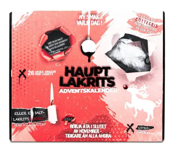 Haupt Lakrits Adventskalender 2024
