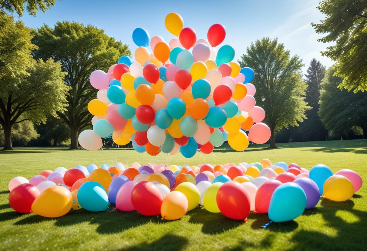 Lek med ballonger – ha kul och skapa minnen! illustration