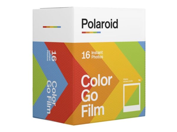 Polaroid - Double Pack - färgfilm för snabbframkallning - Polaroid Go - ASA 640 - 16 exponeringar - 2 kassetter