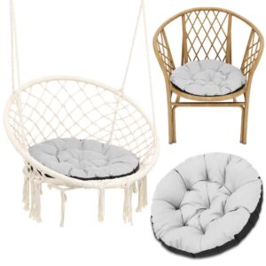 Hängstolsdyna utomhus - stolsdyna papasan stol sittdyna trädgårdsmöbler klädsel hängande korg sittdyna tjocka sittdynor för rottingmöbler och trädgård