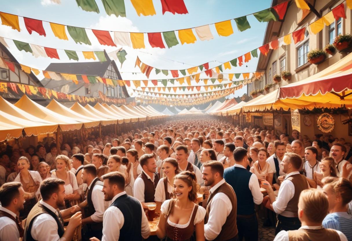 Roliga lekar att spela på Oktoberfest med vänner illustration