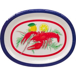 Uppläggningsfat - Kräftskiva - 4-pack