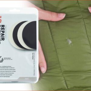 lagningslapp sovsäck, GEAR AID TENACIOUS TAPE REPAIR PATCHES 4P