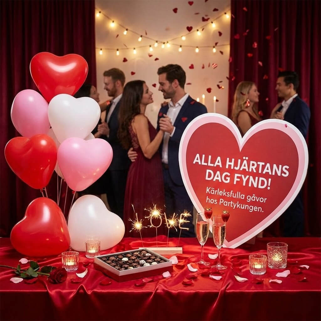 Partykungen alla hjärtans dag