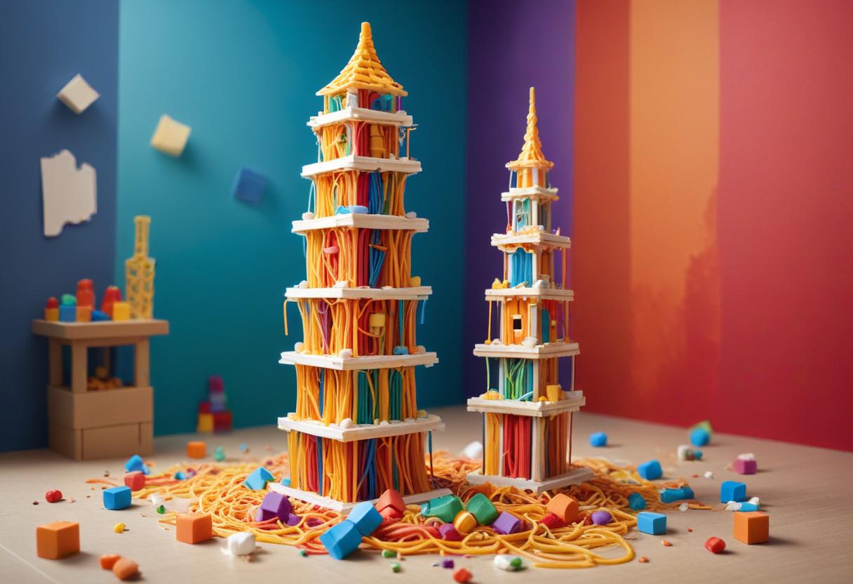 Bygga torn som proffsig byggare - så gör du! illustration