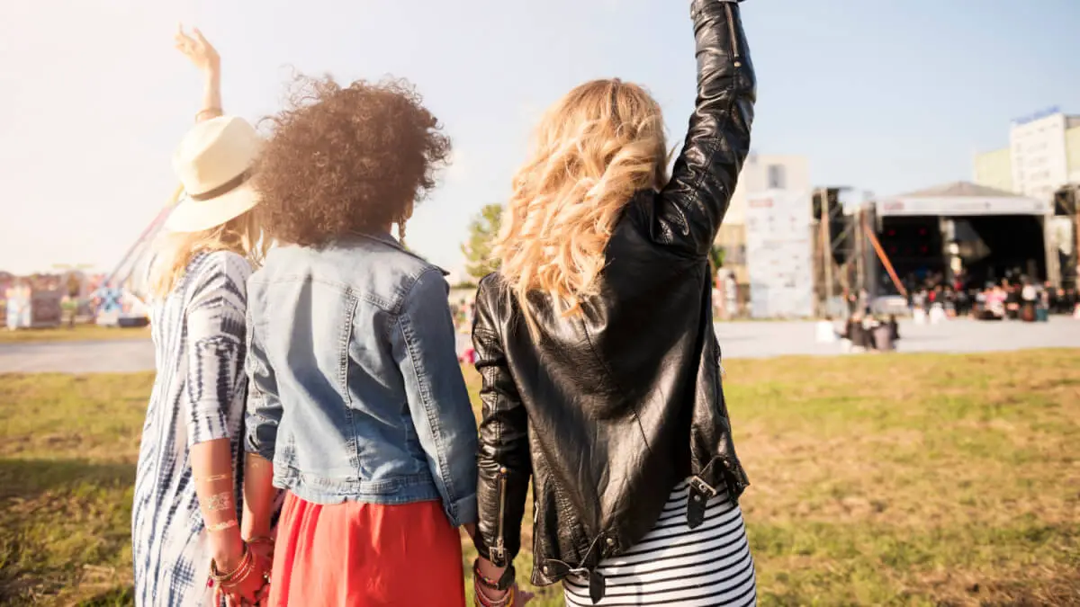 Svensk festivalsommar illustration