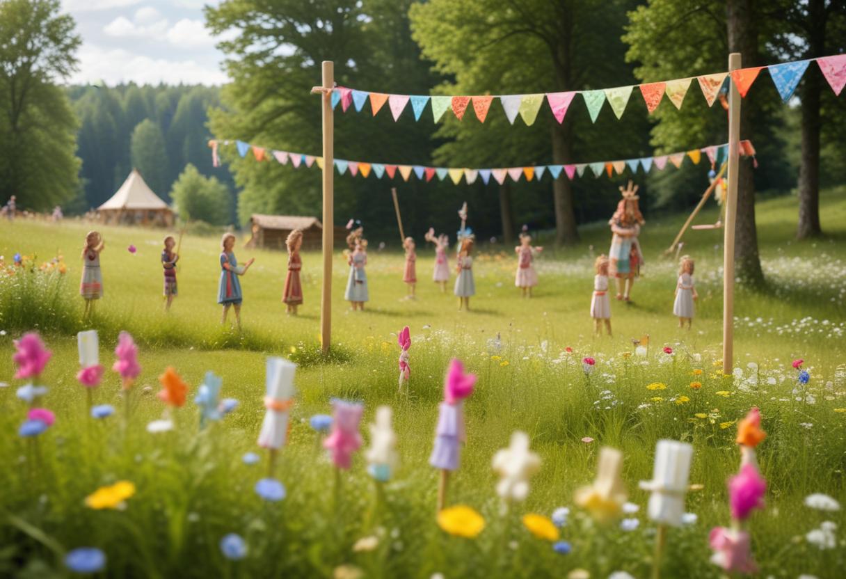 30 roliga lekar för en oförglömlig midsommar! illustration